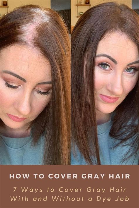 Effortlessly hide gray hair with magic retouch concealers